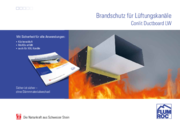 Flyer - Brandschutz für Lüftungskanäle Conlit Ductboard LW