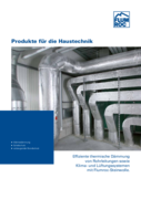 Flyer Produkte für die Haustechnik